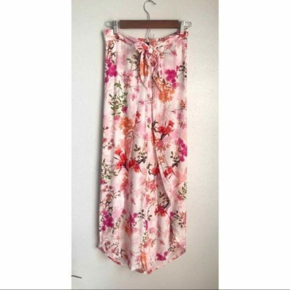 Shore Brand Made in CA Tulip Floral Beach Pant, XS - Picture 2 of 11